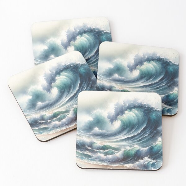Item preview, Power of ocean waves designed and sold by CardsStudio.