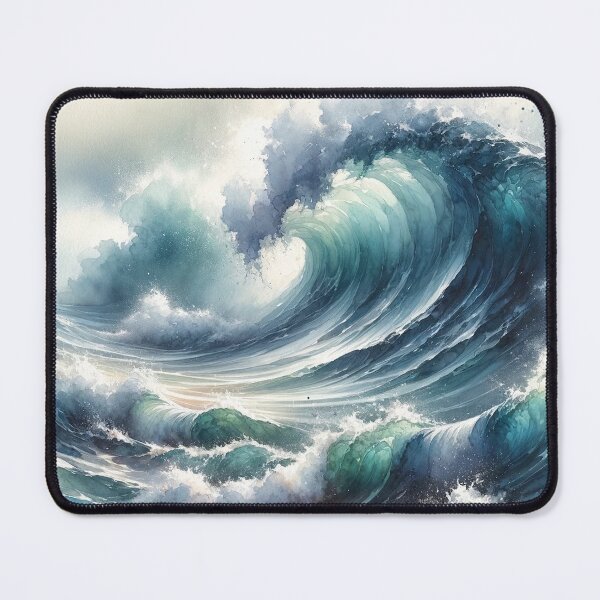 Item preview, Power of ocean waves designed and sold by CardsStudio.