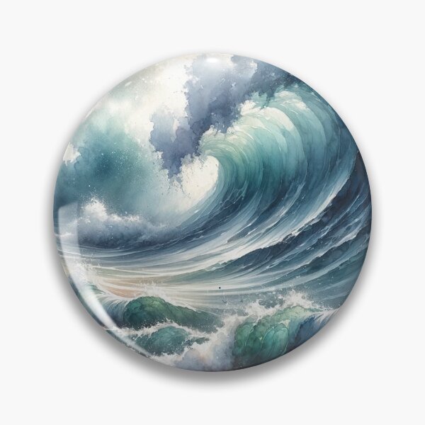Item preview, Power of ocean waves designed and sold by CardsStudio.