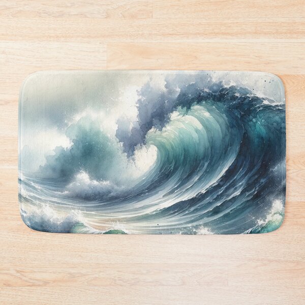 Item preview, Power of ocean waves designed and sold by CardsStudio.