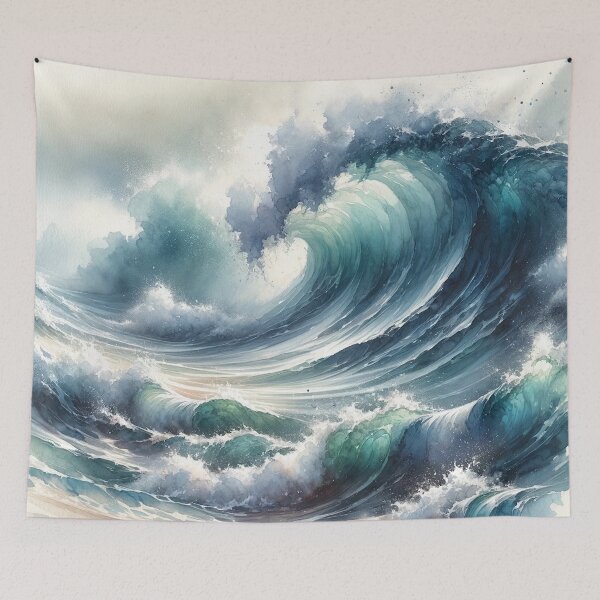 Item preview, Power of ocean waves designed and sold by CardsStudio.