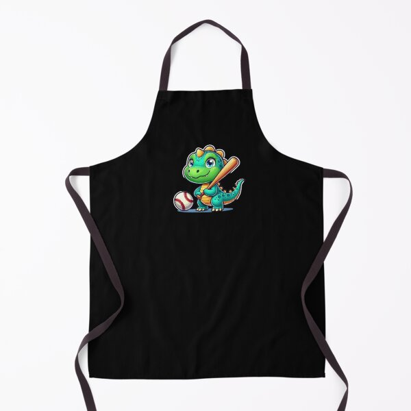Item preview, Happy Dino Plays Baseball designed and sold by Samotivation.