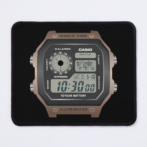 Item preview, Casio AE1200 AE1200WH-5AV designed and sold by RadDadArt.