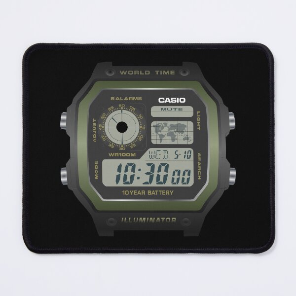 Item preview, Casio AE1200 AE1200WHB-1B designed and sold by RadDadArt.