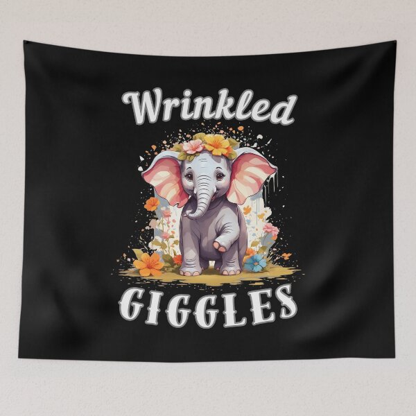 Item preview, Wrinkled Giggles designed and sold by ElephantVibes.