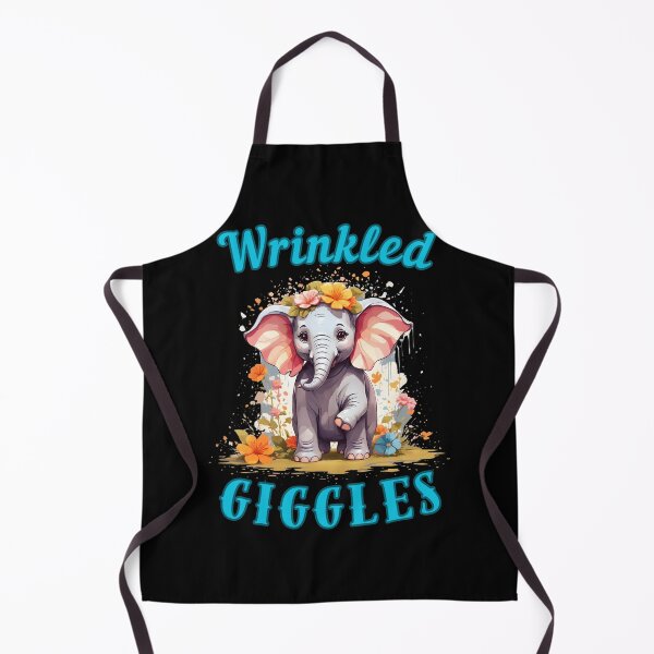 Item preview, Wrinkled Giggles. colorful elephant designed and sold by ElephantVibes.