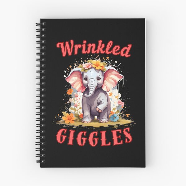 Item preview, Wrinkled Giggles. elephant head designed and sold by ElephantVibes.