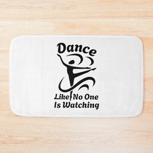 Item preview, Dance Like No One Is Watching. Black And White Dancer designed and sold by PMCreative.
