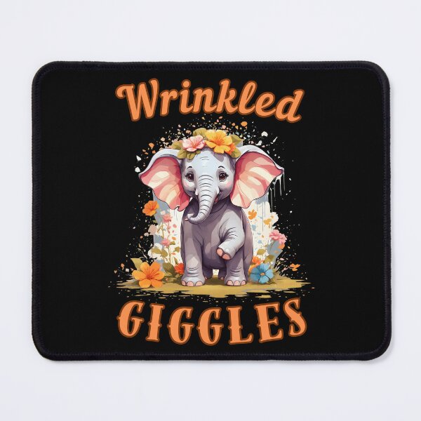 Item preview, Wrinkled Giggles. surreal elephant designed and sold by ElephantVibes.