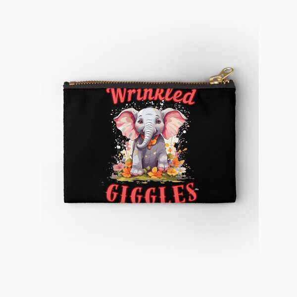 Item preview, Wrinkled Giggles. elephant saying designed and sold by ElephantVibes.