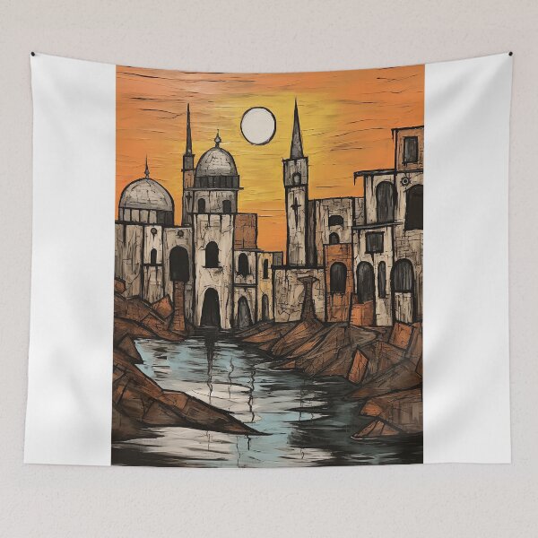 Item preview, East travel vintage colorful anime graphics designed and sold by wonderfulpark.