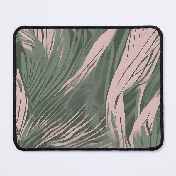 Item preview, Aesthetic Tropical Palm Leaves-Pink and Green designed and sold by Kona-Creations.