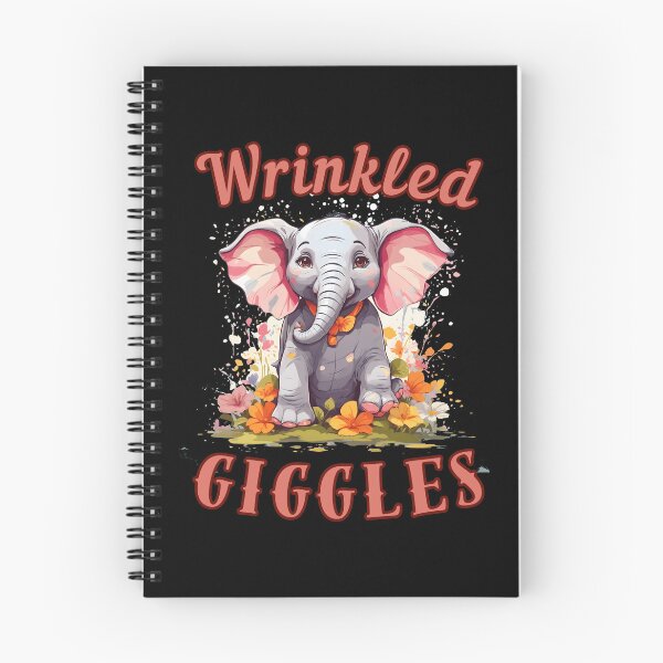 Item preview, Wrinkled Giggles. elephant quote designed and sold by ElephantVibes.