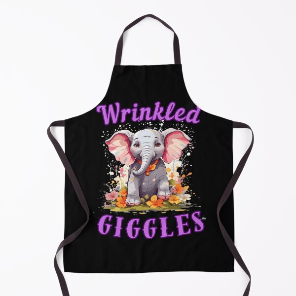 Item preview, Wrinkled Giggles elephant quote designed and sold by ElephantVibes.