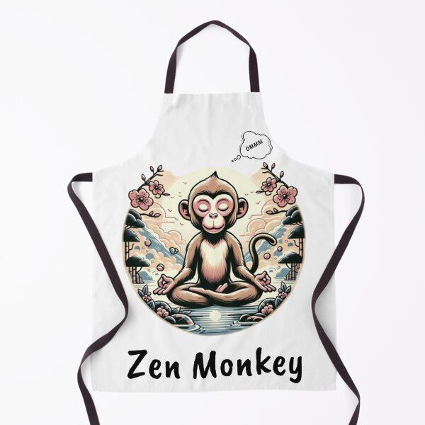 Item preview, Zen Monkey designed and sold by Kvernk.