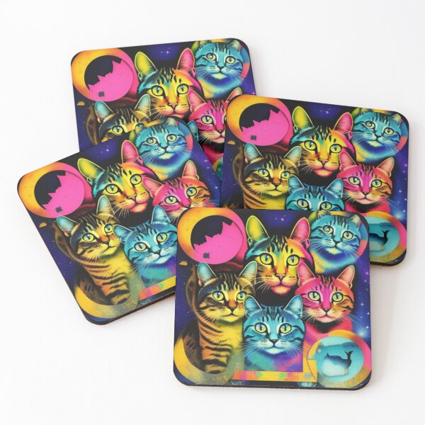 Item preview, Meow kitty cat stickers designed and sold by Flowerslaps.