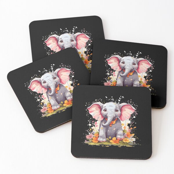Item preview, Happy Elephant designed and sold by ElephantVibes.