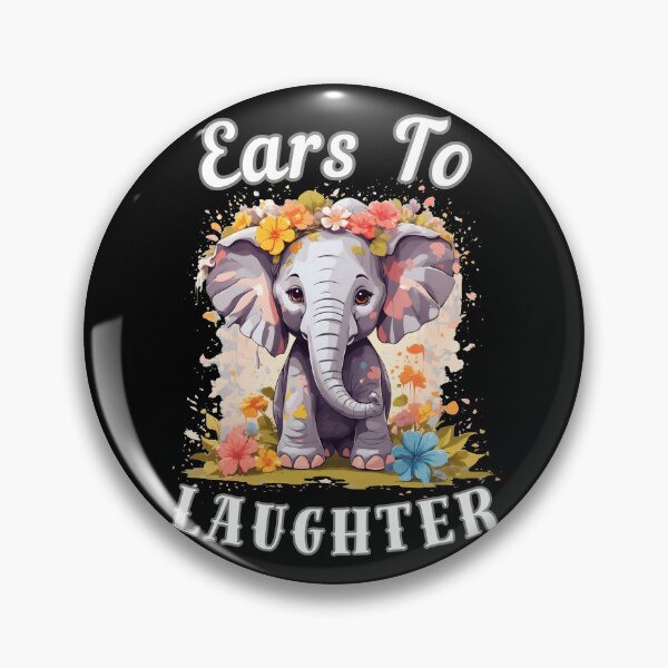 Item preview, Ears To Laughter designed and sold by ElephantVibes.