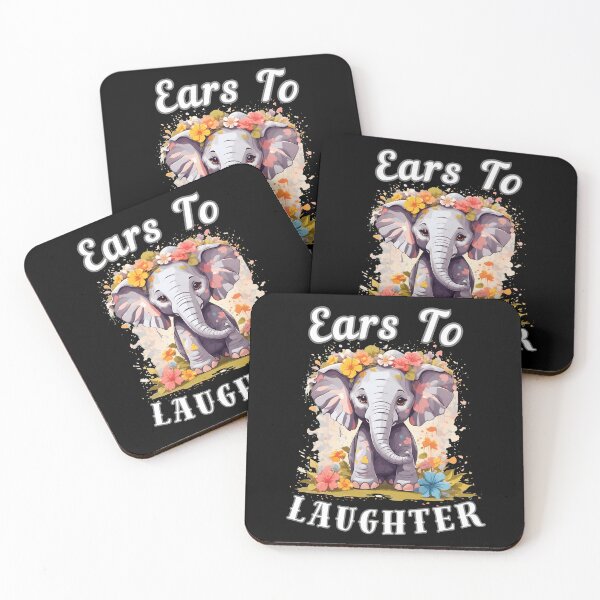 Item preview, Ears To Laughter designed and sold by ElephantVibes.