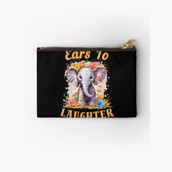 Item preview, Ears To Laughter. funny elephant designed and sold by ElephantVibes.