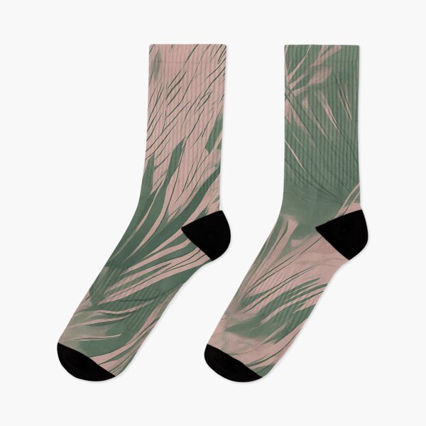 Item preview, Fan Palm Print- Green and Pink designed and sold by Kona-Creations.