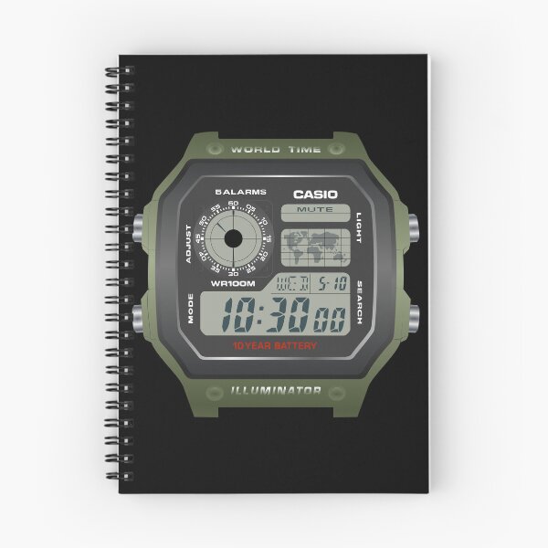 Item preview, Casio AE1200 AE1200WHB-3BV designed and sold by RadDadArt.