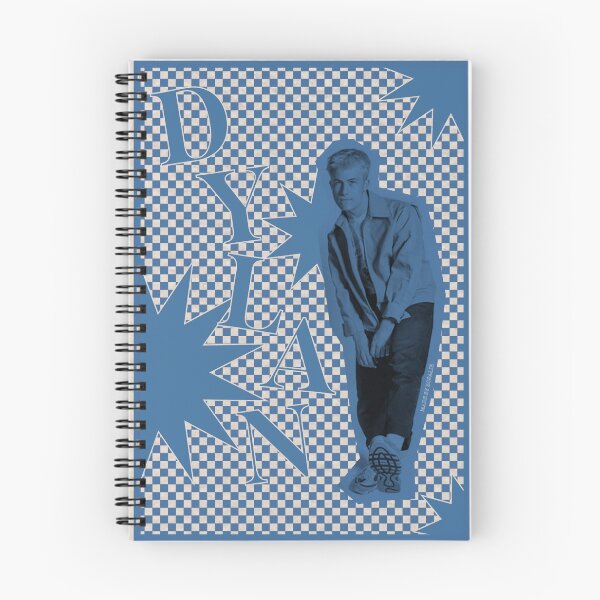 Item preview, Dylan Minnette checkered poster designed and sold by suntan designs.