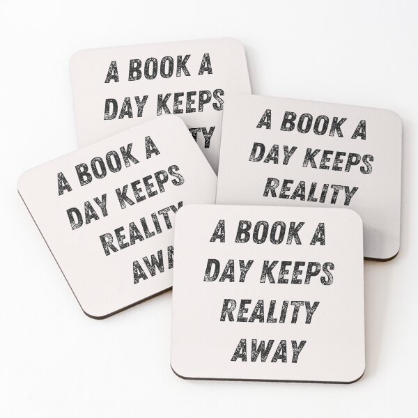 Item preview,  a book a day keeps reality away designed and sold by asbno19.