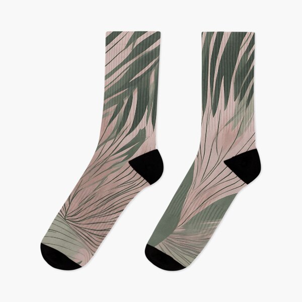 Item preview, Aesthetic Tropical Fan Palm Leaves Print  designed and sold by Kona-Creations.