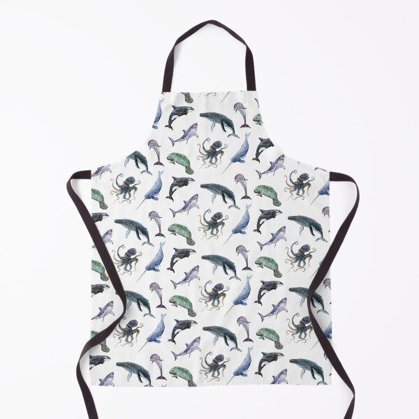 Item preview, Watercolor Marine Animals designed and sold by rhaub727.