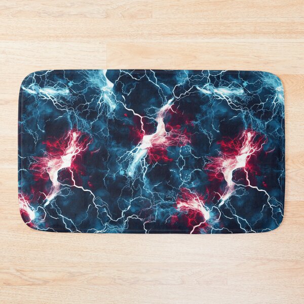 Item preview, Neural Thunder - Electric Synapse Storm Pattern designed and sold by Sir Meow Meow.