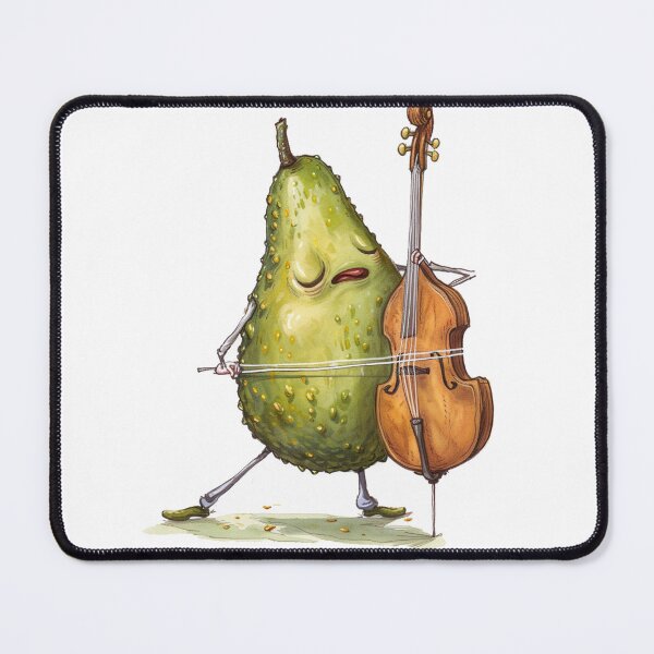 Item preview, Avocado walking its way around a bass 3 designed and sold by nkiergaard.