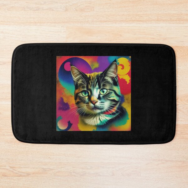 Item preview, Meow kitty cat art designed and sold by Flowerslaps.