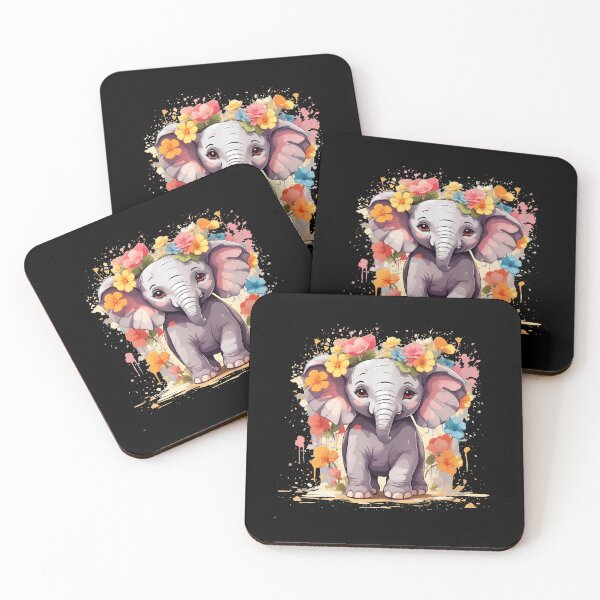 Item preview, Happy Elephant designed and sold by ElephantVibes.