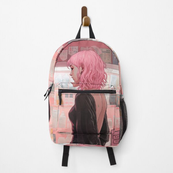 Item preview, Strikingly Beautiful Pink Haired Model HD AI designed and sold by scudpunk.