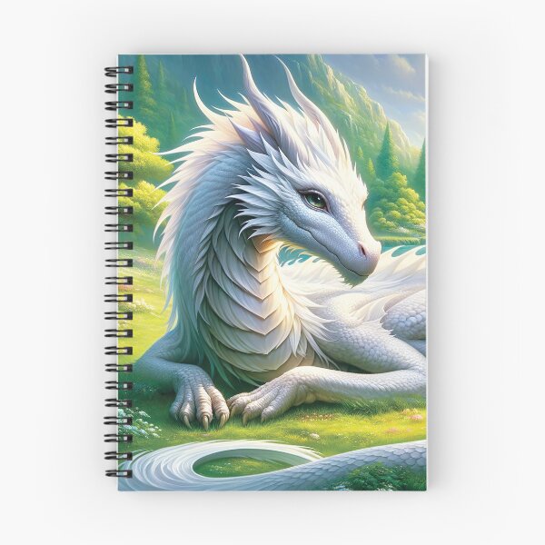 Item preview, White Dragoness by the River designed and sold by FriskyLemur.