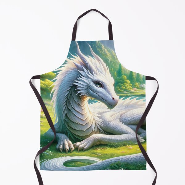 Item preview, White Dragoness by the River designed and sold by FriskyLemur.