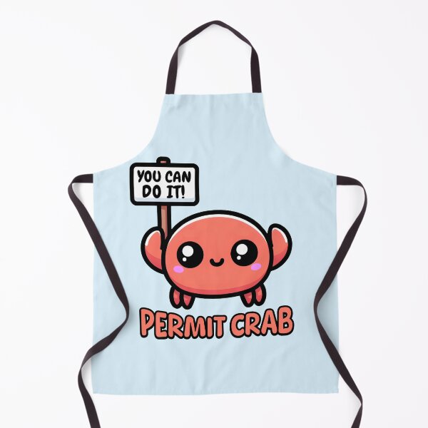 Item preview, Permit Crab! Cute Crab Pun designed and sold by PMCreative.