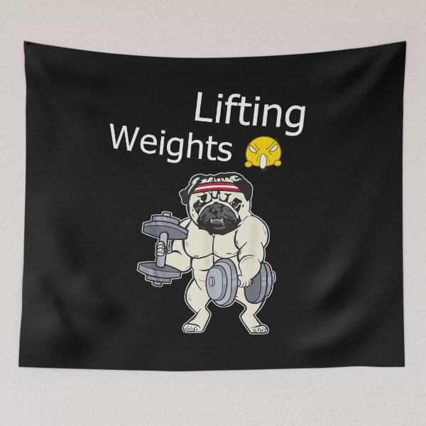 Item preview, Dog Lifting Weights designed and sold by skeastore.