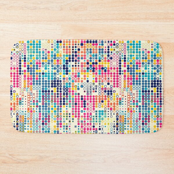 Artikelvorschau, Digitales Mosaik - Buntes Code-Abstraktionsmuster entworfen und verkauft von Sir Meow Meow.