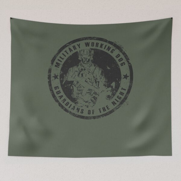 Item preview, Military working dog - Guardians of the night designed and sold by polygrafix.