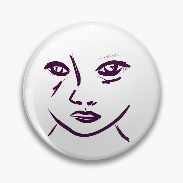 Item preview, sad face designed and sold by AmbarVioletArt.