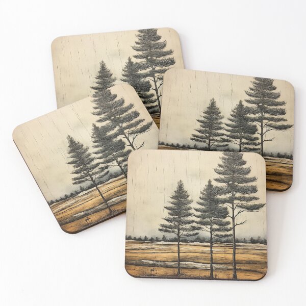 Item preview, Pinetrees travel vintage colorful anime graphics designed and sold by wonderfulpark.