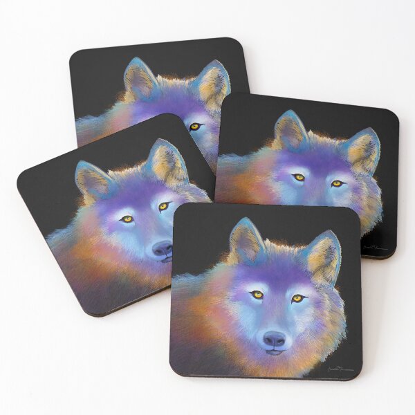 Item preview, The Iberian Wolf in golden light designed and sold by Brooke Connor.