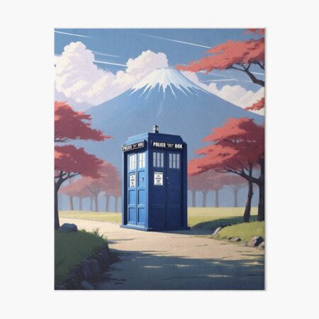 Item preview, Blue Police Box in Japan (AESTHETIC 2) designed and sold by KenXyro.