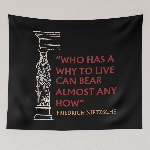 Item preview, Who has a why to live can bear almost any how designed and sold by scientiafemina.