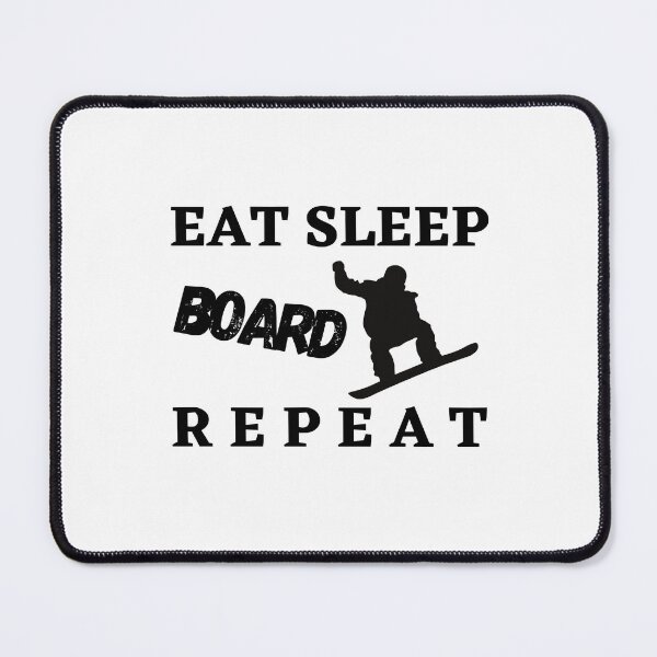 Item preview, Eat Sleep Board Repeat designed and sold by SarcastiCrafts.