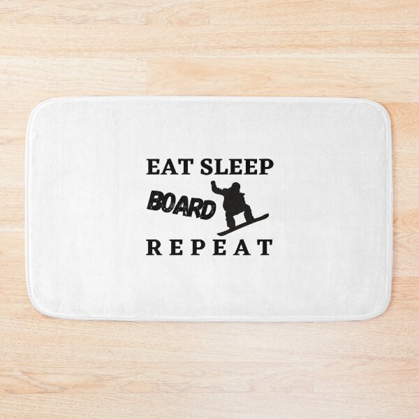 Item preview, Eat Sleep Board Repeat  designed and sold by SarcastiCrafts.