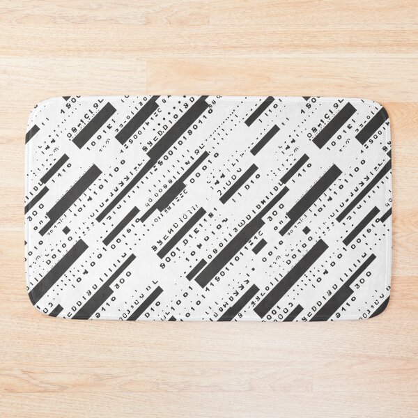 Item preview, Digital Data Deluge Pattern designed and sold by Sir Meow Meow.