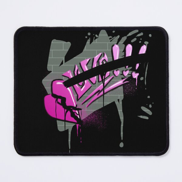 Item preview, Graffiti HeartBreak (Pink) designed and sold by AidanThomasArt.